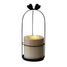 莫內塔木紋藝術燭台, 黑色