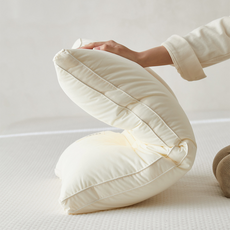 Rocket Field 多種尺寸棉質雙面頸椎枕, 單一顏色, 1個