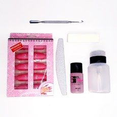 nryan 自助凝膠美甲卸除組, 混色, 1套