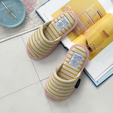 Labellaco 舒適緩震保暖防寒室內拖鞋, 萊姆綠, 1個