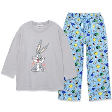 Little rabbit 孩童兔巴哥印花睡衣套裝