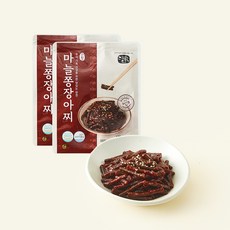 담가 마늘쫑 장아찌, 120g, 2개