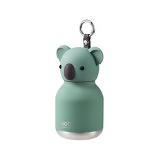 아소부 스텐 진공 보온보냉 캐릭터 키링 미니 베스티 텀블러, 코알라, 1개, 200ml