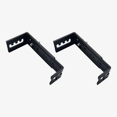 창안애 높이 조절 브라켓 세트 11~18cm, 블랙, 2개