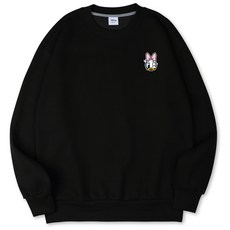 VENHIT 迪士尼黛西刺繡棉質雙面布大尺碼寬鬆大學T DNMKOM1305F