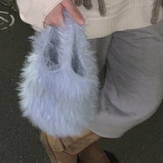 knit seasons 鉤針仙女包編織DIY材料包套組, 1套, 天空藍