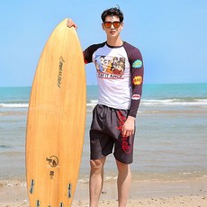 JOYHOLLY 男士史密斯防曬衣衝浪褲上下裝套組