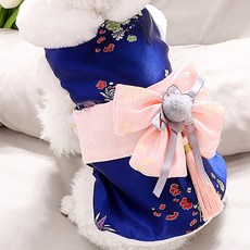 狗狗狗狗新年也拜年吧韓服, 藍色