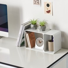 Jib이지 Kanikani 彩色空間箱 層架, 白色, 1個