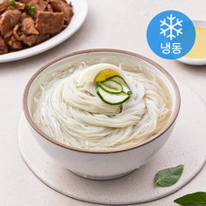외갓집 불고기와 함께 먹는 옥천 물냉면 4인분 세트 (냉동), 1박스