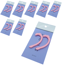 素色矽膠耳套, 8組