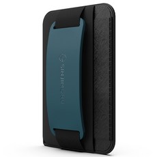 SINJIMORU Magsafe兼容手帶磁吸卡包, 藍色, 1個