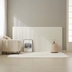 이니띠움 생활방수가 가능한 워셔블 코지 라운드 러그