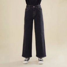 아이러브제이 주니어 디디오 모켄드 세미 와이드 데님 팬츠