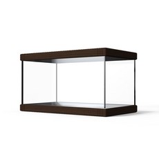 펫츠핸들러 렙타일 아쿠아 터틀탱크 유리커버 세트 CJ-R350P 35 x 25 x 20 cm, 다크브라운, 1개