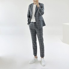 Adore Classic 男士 Senes 大尺碼婚禮西裝外套+長褲套裝