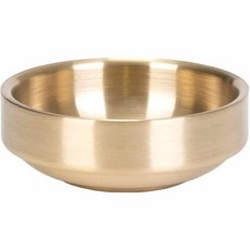 Kitchen Art 錦上添花 鈦金雙層小菜碗 小, 1個, 金色