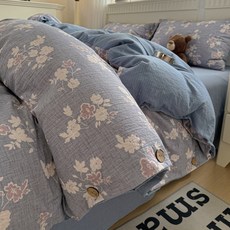 언헤브 플라워 이불커버, F 향기