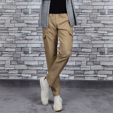 Townclo 男性彈性鬆緊帶工裝棉褲 J233