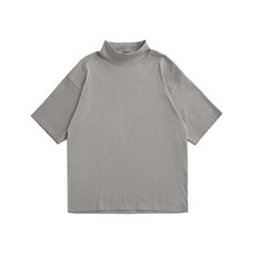 타니 무지 폴라 반팔 티셔츠