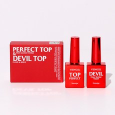 VIEWGEL 凝膠指甲油 10ml+完美凝膠指甲油 10ml, 透明, 1組