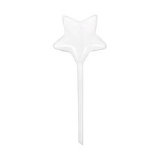 葉子小舖 玻璃造型自動澆水器, 1個, 玻璃星星