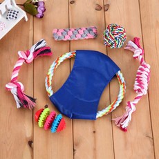 狗粗繩潔牙玩具套組, 9, 1套