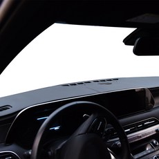 韓國CORIS頂級皮革儀表板避光墊, 黑色(上板), 隨機出貨(下板), 現代 Avante CN7 2020年款, 現代