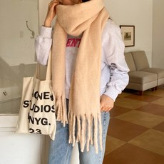 린다샵 소자르 롱 오버 사이즈 울 머플러 cpacc418k3a