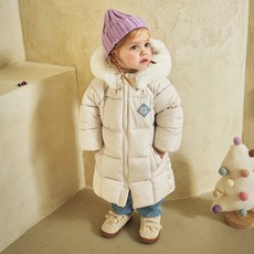 mollimelli 兒童款 Good Muse 微凝膠連帽長版外套