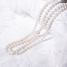 MINIMAXI 拍攝道具珍珠項鍊, Clova White