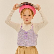 Rievelro 女童花呢馬甲T恤