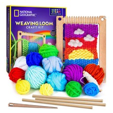 NATIONAL GEOGRAPHIC 國家地理 創意繽紛編織工作坊, 1組, 多色