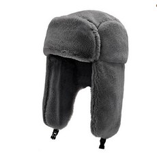 Market A乾爽素色毛帽, 灰色