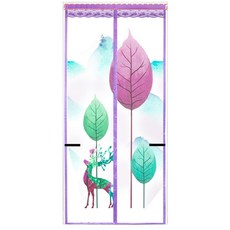 JOYnJOY 廚房隔板防寒乙烯基窗簾, 森林小鹿款, 1組