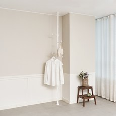 CASAMARU Yuni 單層立桿衣架, 白色