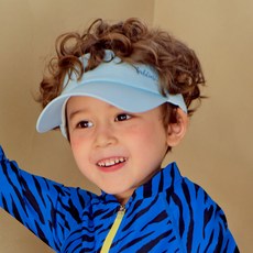 TABLIER 孩童素色空頂遮陽帽