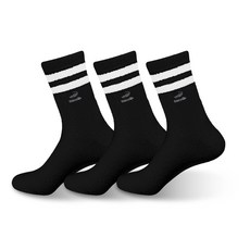 Crocodile 鱷魚 女款柔軟保暖刺繡超細纖維睡眠長襪3雙組 CD297&301