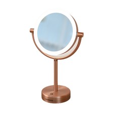 루나미러 클래식 LED조명 화장거울 LM18CD, 로즈골드