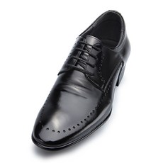 VONIN 가죽 초경량 플렉시블 키높이 정장구두 YG025