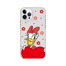 Donald Duck 唐老鴨 迪士尼愛心透明果凍手機殼