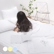 CHOUETTROOM 素面夏季泡泡紗寢具組