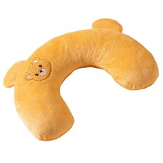 doongdoongpet 寵物護頸半月枕, 1個, 黃色