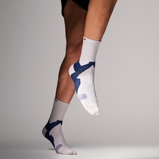 CELLVERINE 男士機能貼布中筒襪, 灰色, 1個