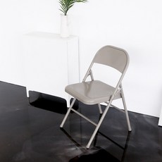 온리 스틸 체어 4p, 다크베이지, 4개