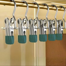 日常亮點 防滑簡約褲夾, 綠色, 20個