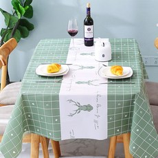 達人shop 北歐風防水桌布, 鹿