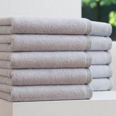 GUY LAROCHE 柔軟藝廊飯店毛巾 200g 竹纖維, 淺灰色, 10個