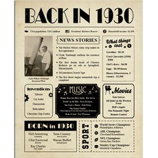 復古黑白海報 11