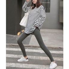 Leenver 女款日常瑜珈皮拉提斯基本款緊身褲